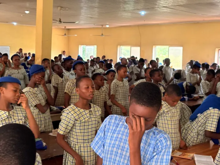 GAMAID school outreach in Abak